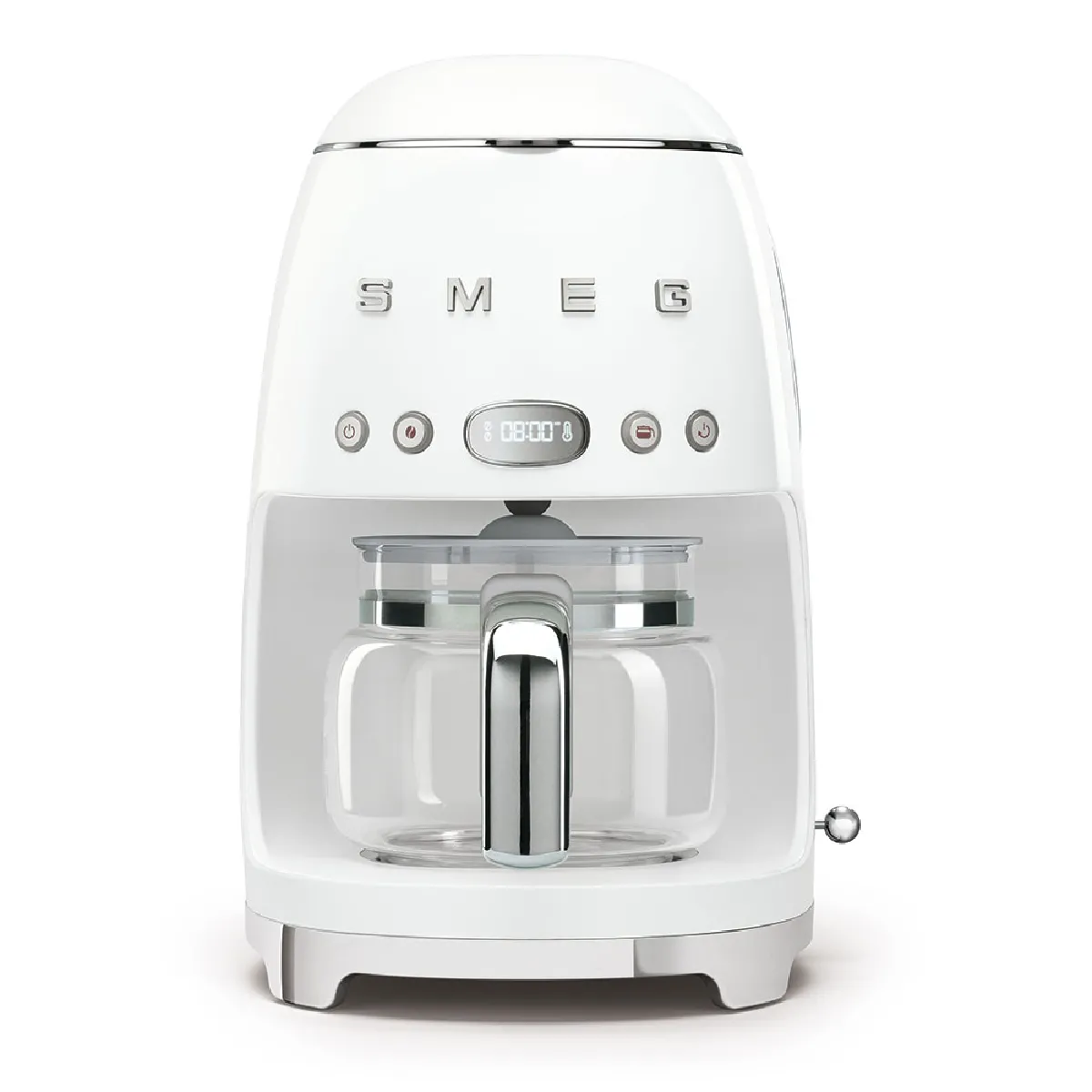 Cafetière filtre programmable 10 tasses 1050w blanc - dcf02wheu - SMEG