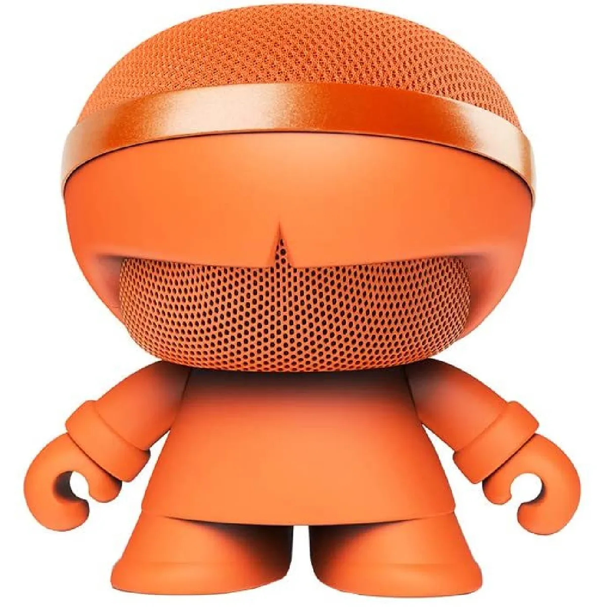 Haut Parleur 10 W 361° - Enceinte avec Micro pour Conférence - Enceinte Lumineuse Portable avec Lecteur Carte Micro SD,Orange