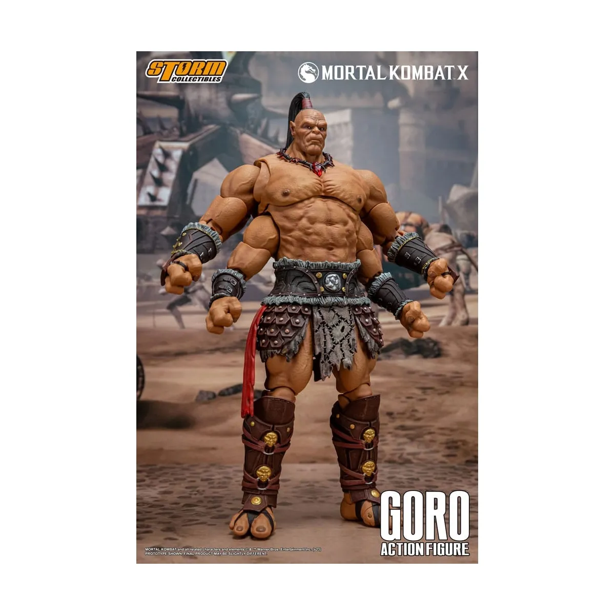 Mortal Kombat - Figurine 1/12 Goro 18 cm