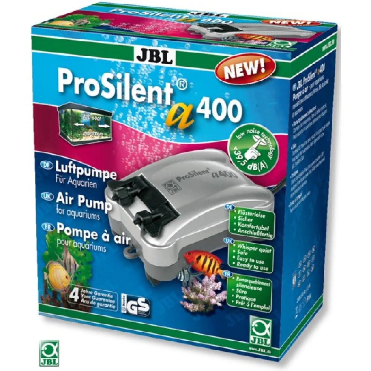 Pompe a air aquarium JBL Prosilent A400