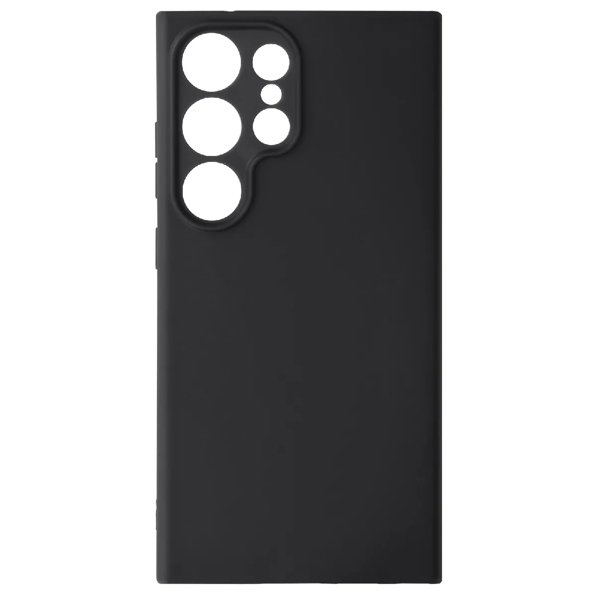 Avizar Coque pour Samsung Galaxy S24 Ultra Finition Mate Soft Touch Noir