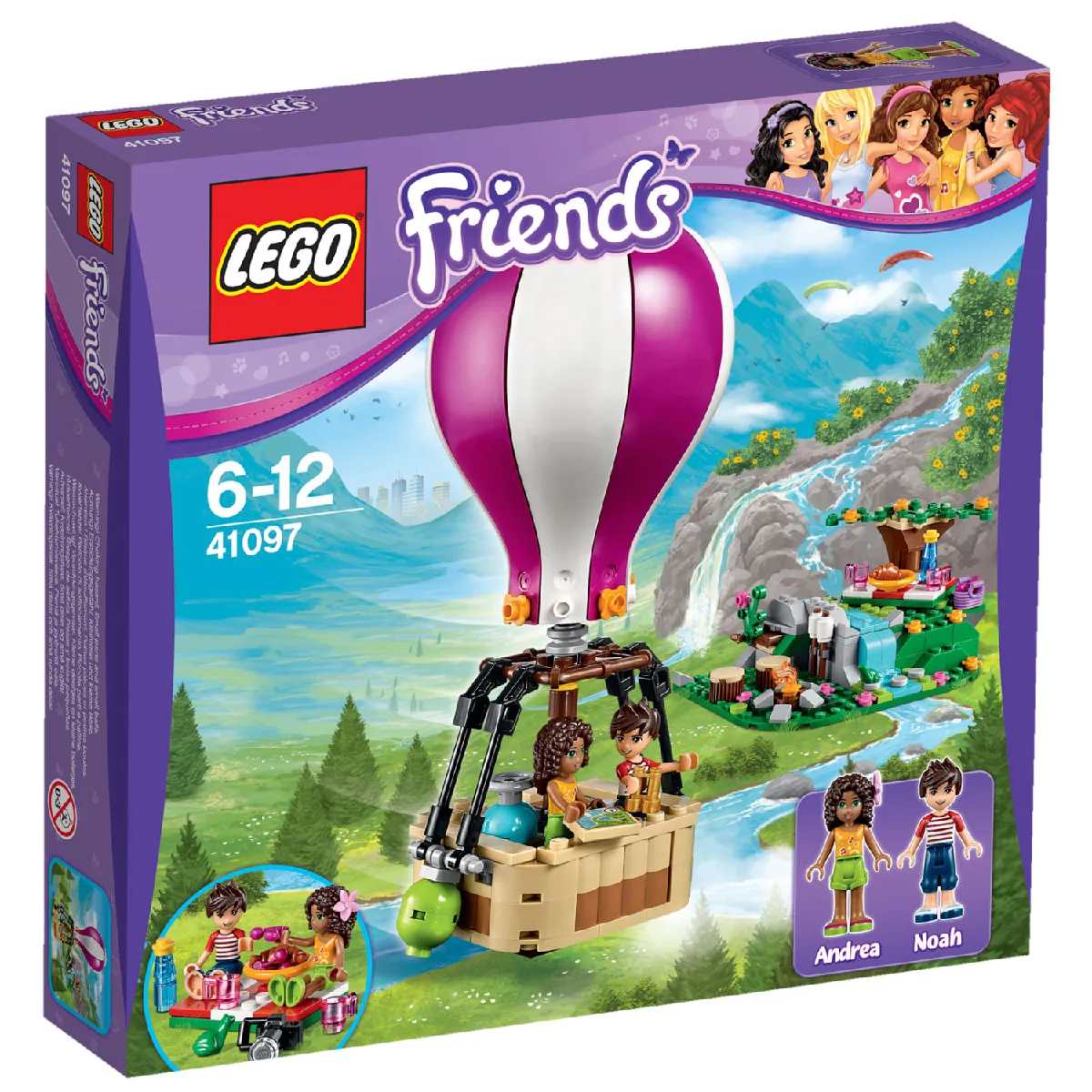 Lego Friends 41097 : La montgolfière d'Heartlake City