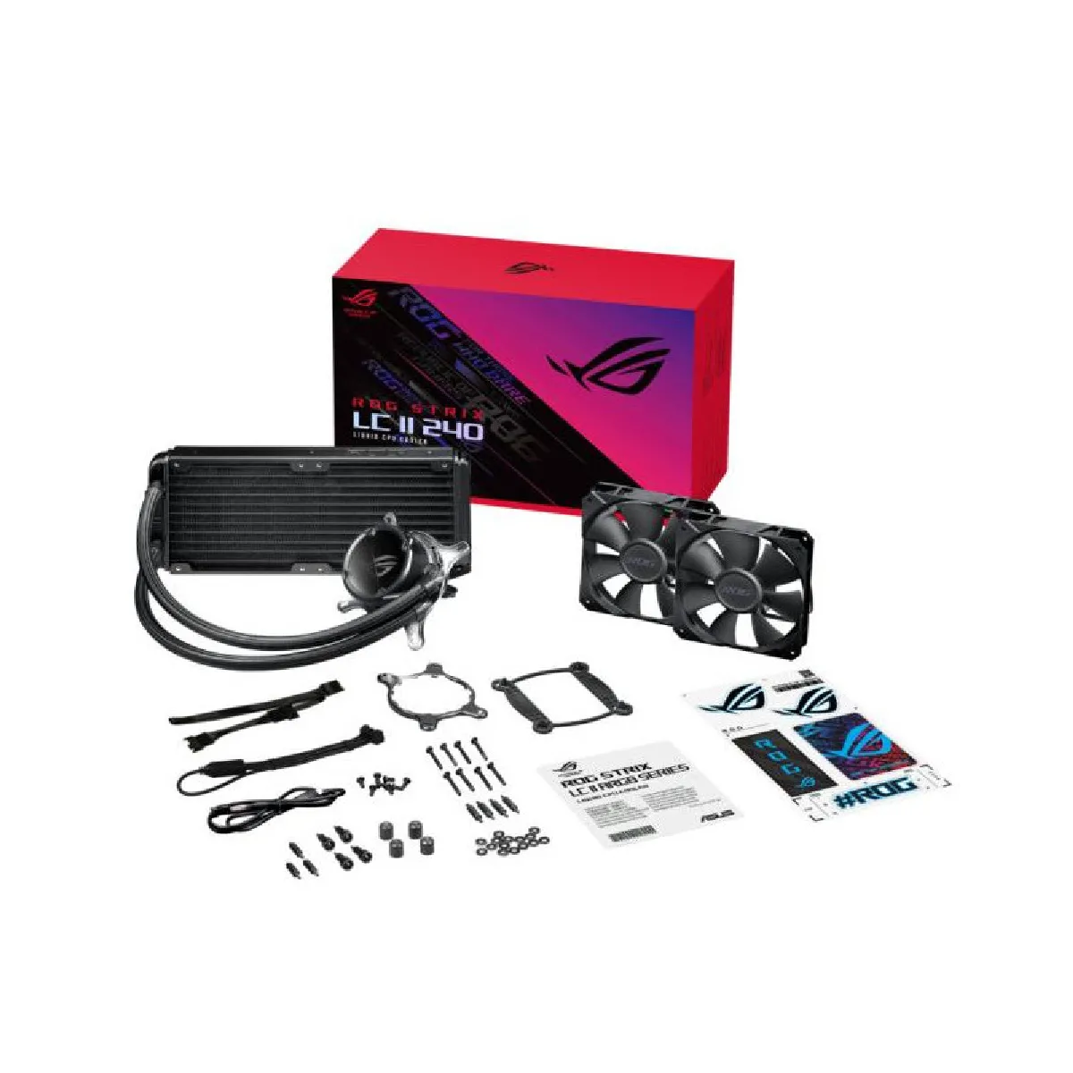 ASUS ROG STRIX LC II 360 Processeur Kit de refroidissement du liquide 12 cm Noir 1 pièce(s)