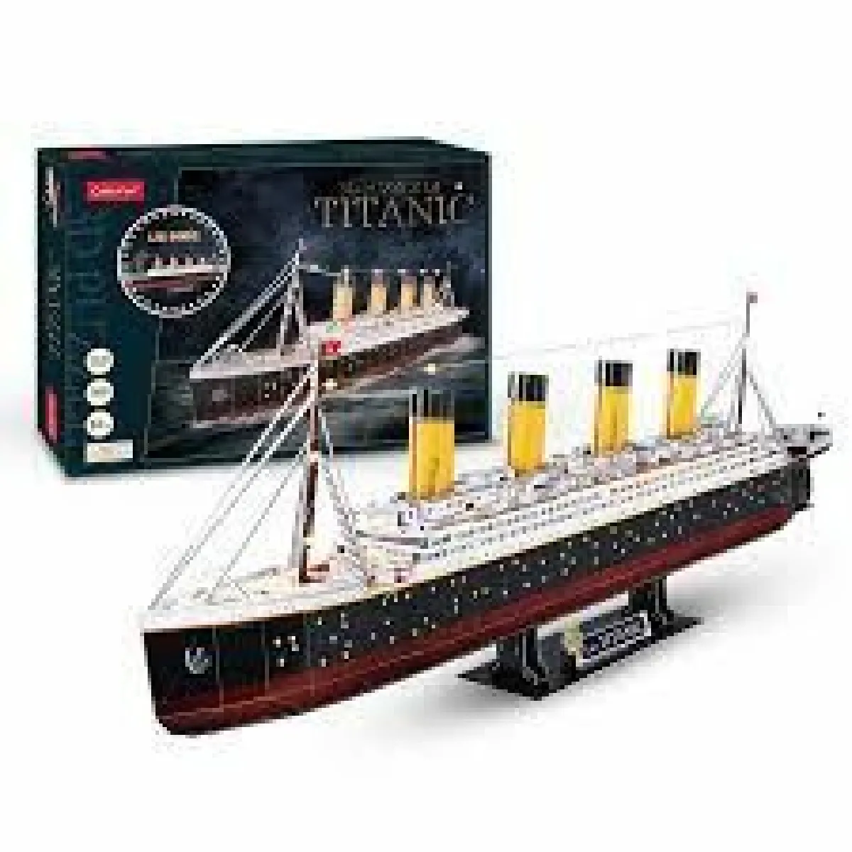 cubicfun - puzzle 3d titanic led [wzcubd0uh020521]