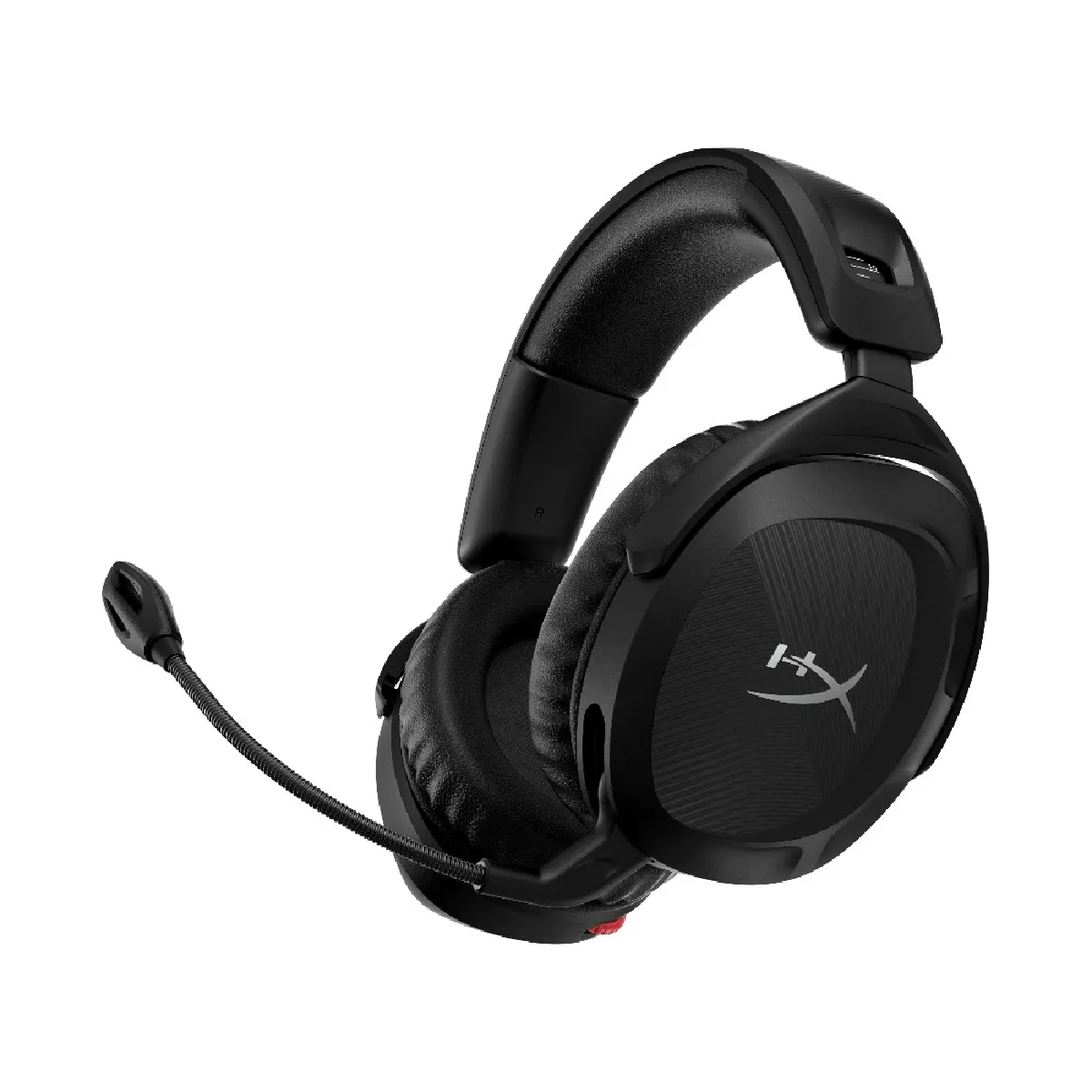 Casque Gamer HyperX Cloud Stinger 2 sans fil 2,4 GHz, Noir, audio 3D, jusqu'à 20 heures d'autonomie, écouteurs rotatifs à 90°, mousse à mémoire de forme