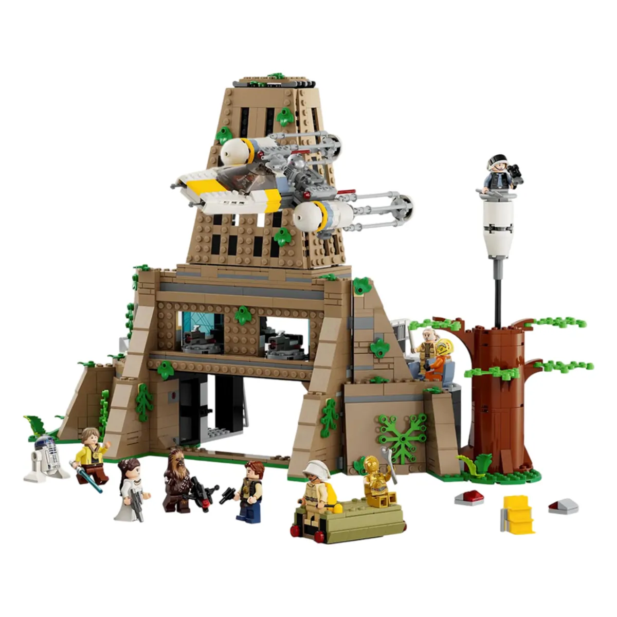 Lego 75365 Star Wars La Base Rebelle de Yavin 4 Multicolore