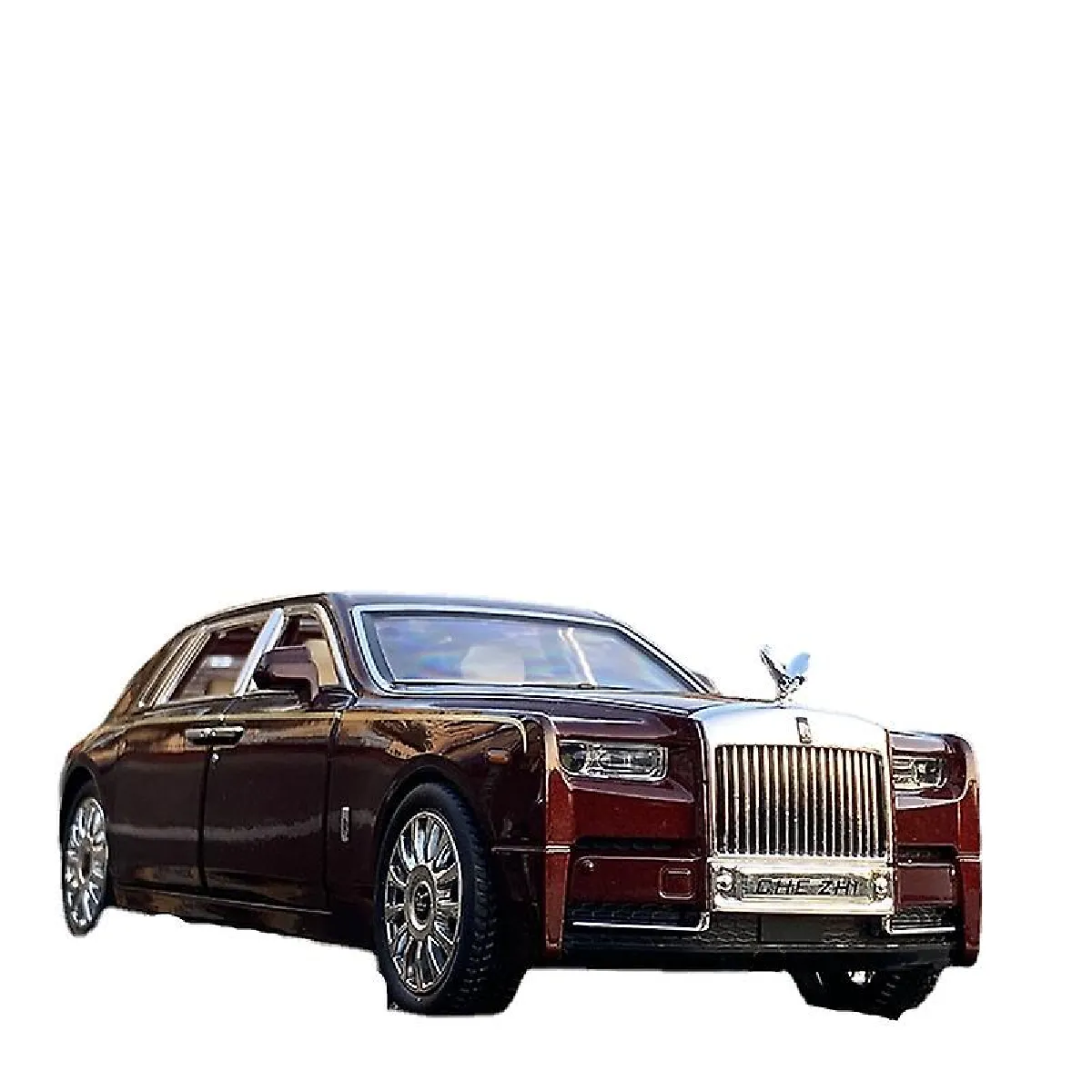 (Blanc 2) 1: 24 Rolls-Royce Phantom Alliage Voiture Modèle Die Casting Voiture Jouet Voiture Haute Simulation Jouet Enfant