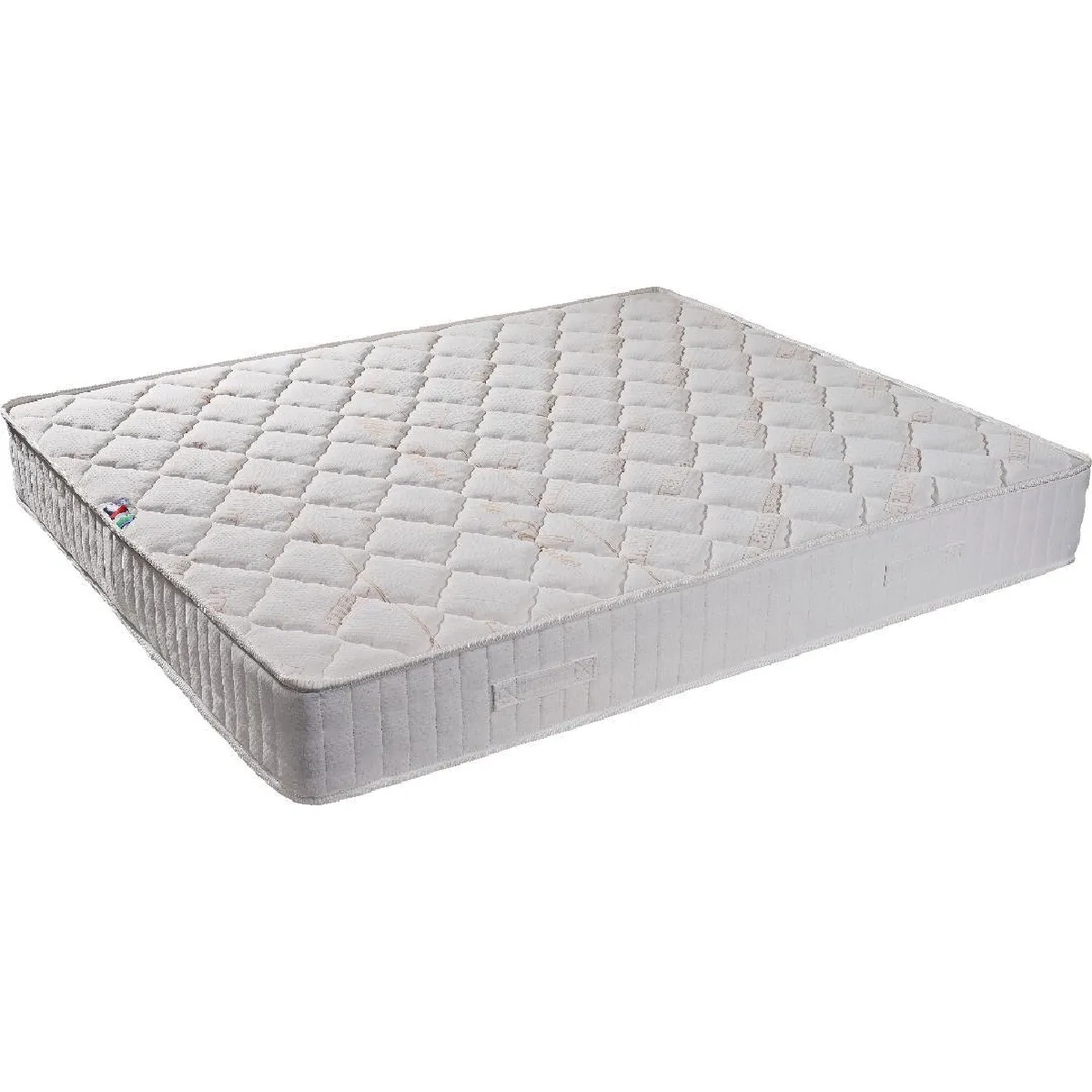 Lot: 2 Matelas 70x190 - 15 cm Tissu Ignifugé - Mousse Poli Lattex Indéformable Ferme + 2 Protèges Matelas OFFERTS anti feu 70 190