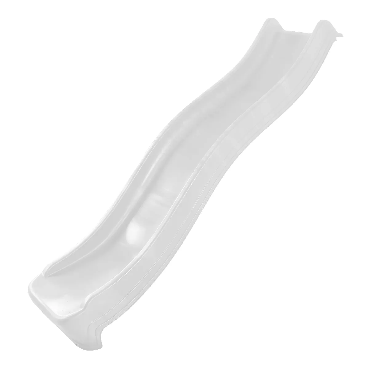 AXI Sky220 Toboggan à Eau en BLANC - 220 cm - Élément complémentaire pour aire de jeux / maison de jeu enfant - Toboggan pour hauteur de estrade 120 cm