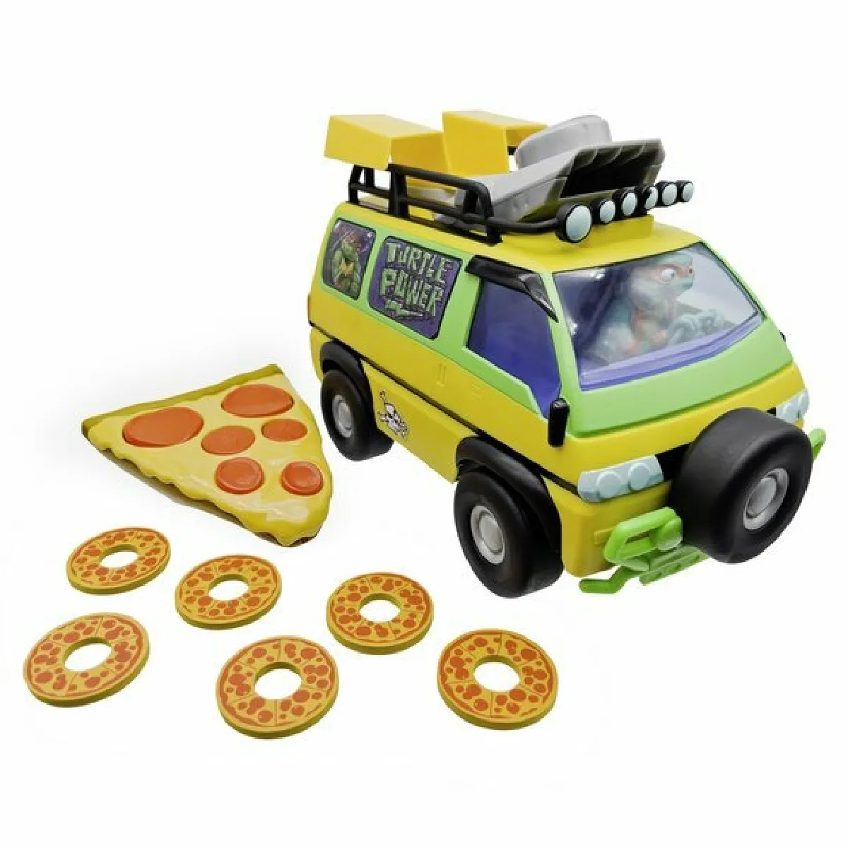 Camion Pizza Télécommandé Tortues Ninja