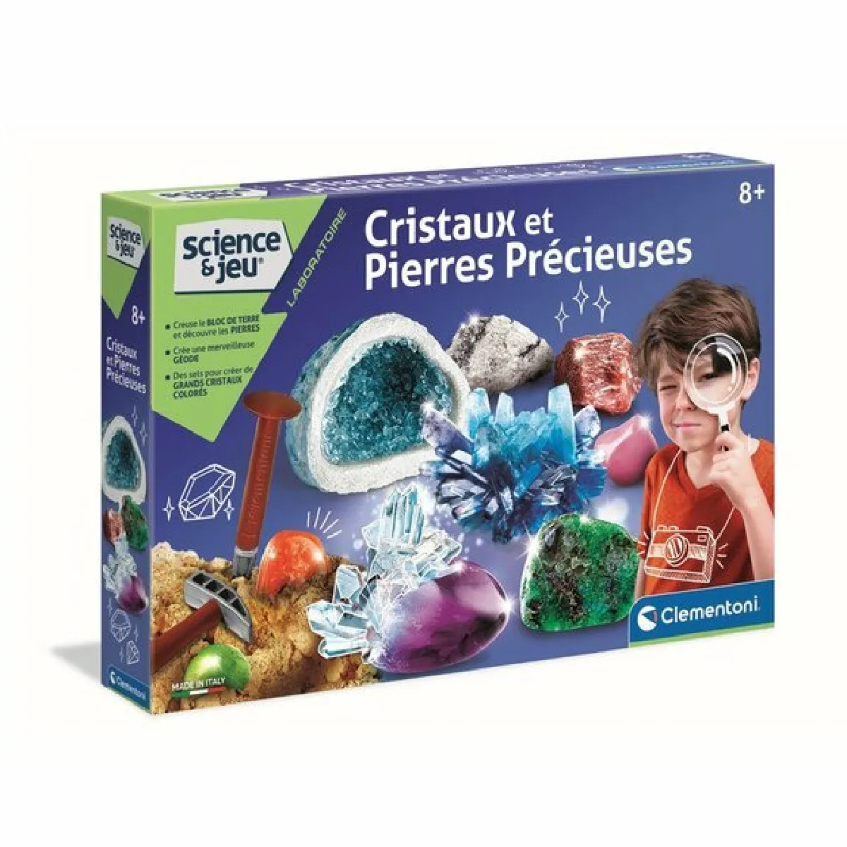 Sciences & jeu : Cristaux et pierres précieuses