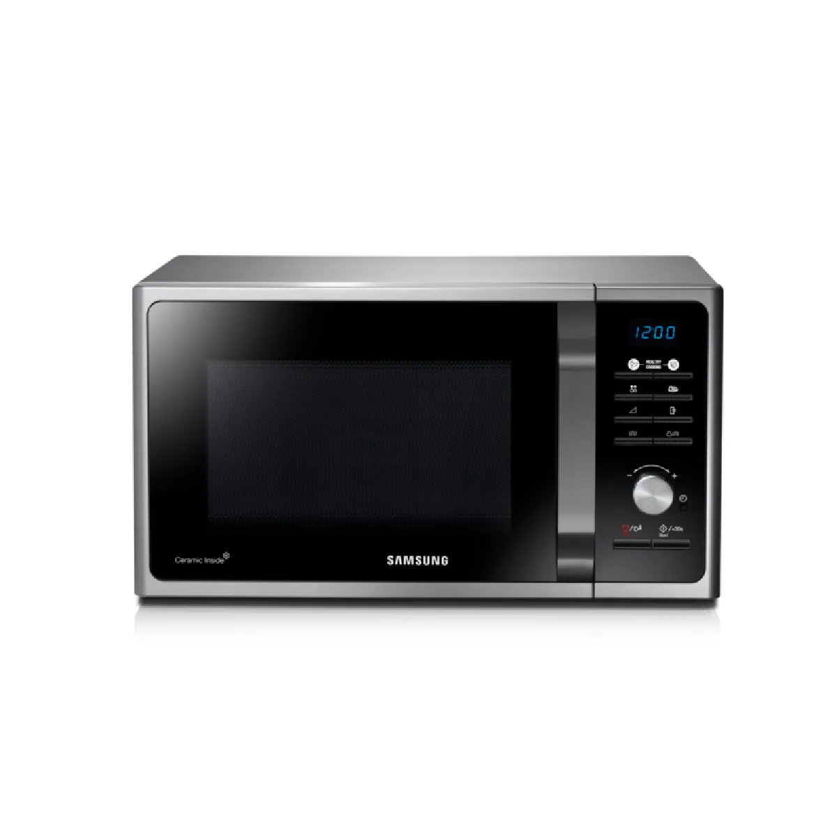 Samsung MG23F301TCS micro-onde Comptoir Micro-ondes grill 23 L 800 W Noir, Argent