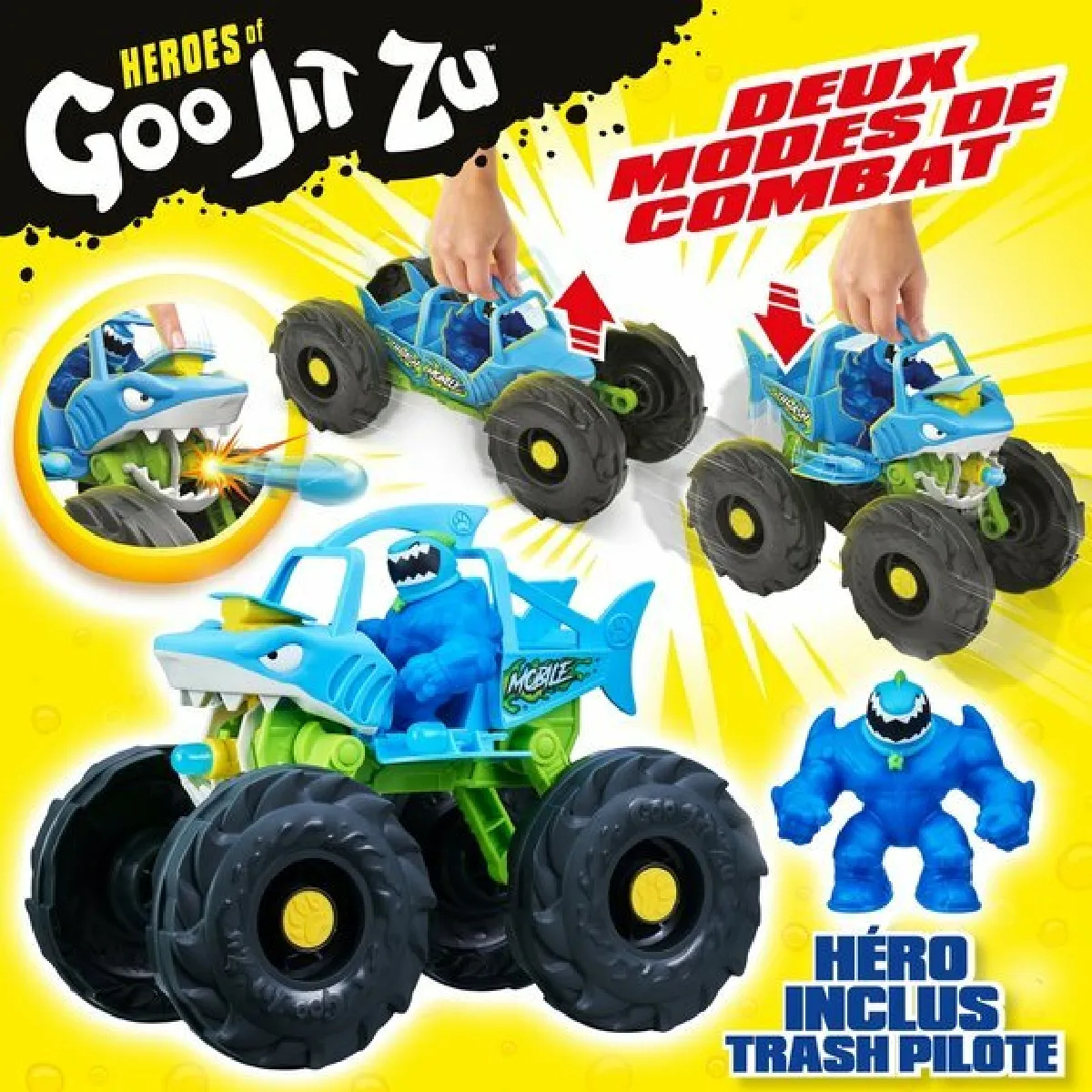 Monster Truck -Trash Requin Goo Jit Zu