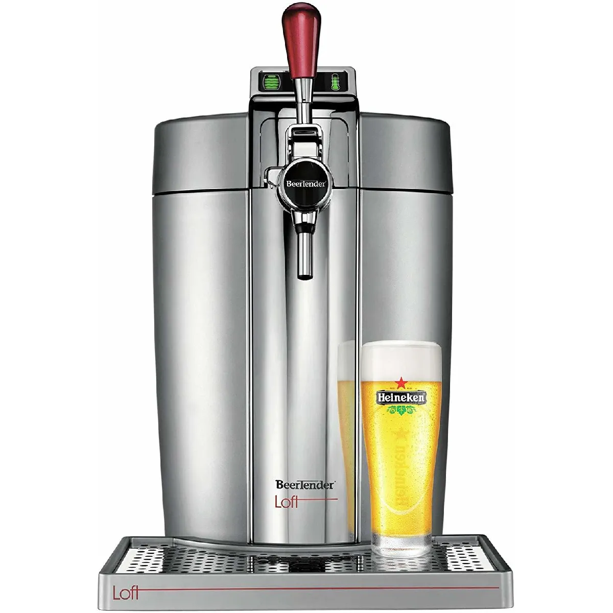 machine distributeur de bière tireuse de 5L 70W gris