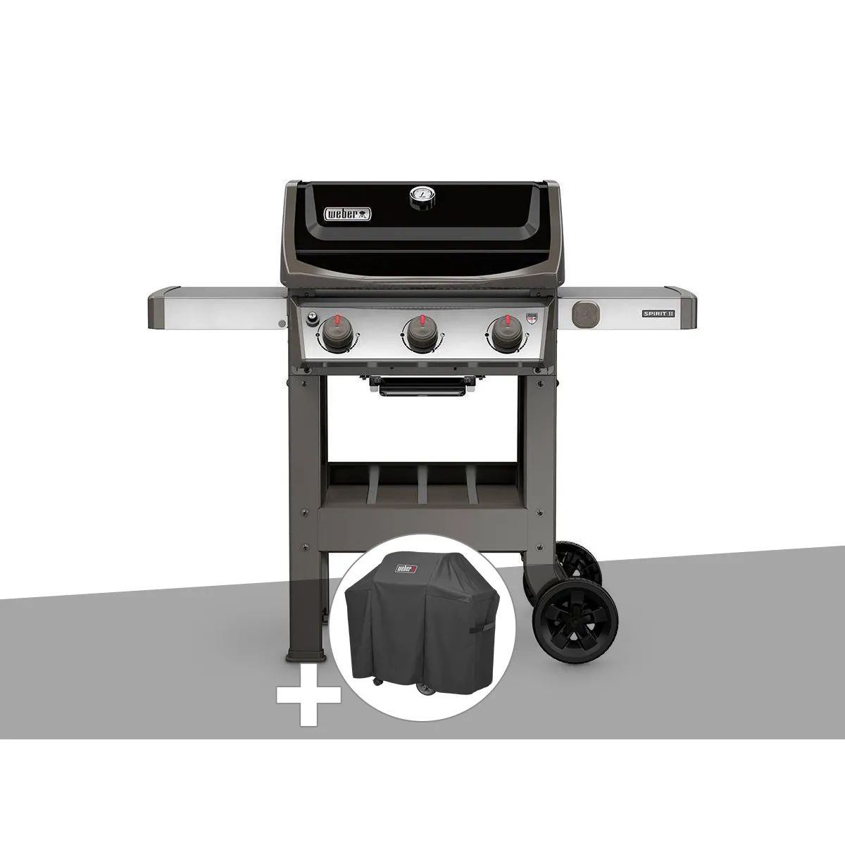 Barbecue gaz Weber Spirit II E/310 + plancha + Housse