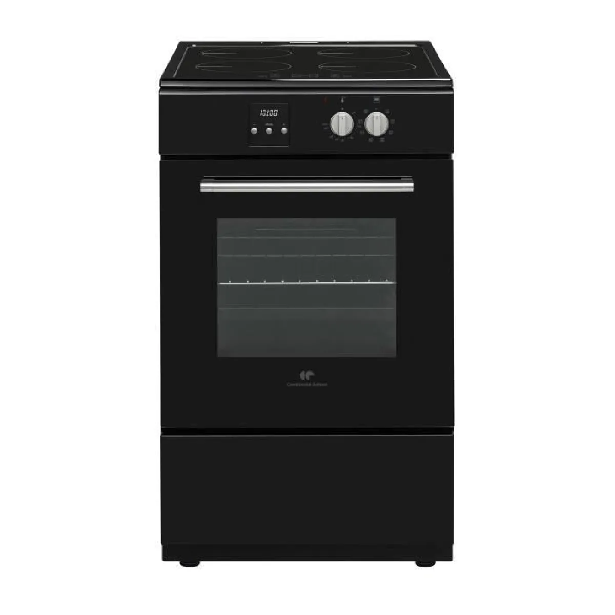 Cuisinière induction CONTINENTAL EDISON CECI3FCB - 4 feux - L50XH85XP60cm - Noir