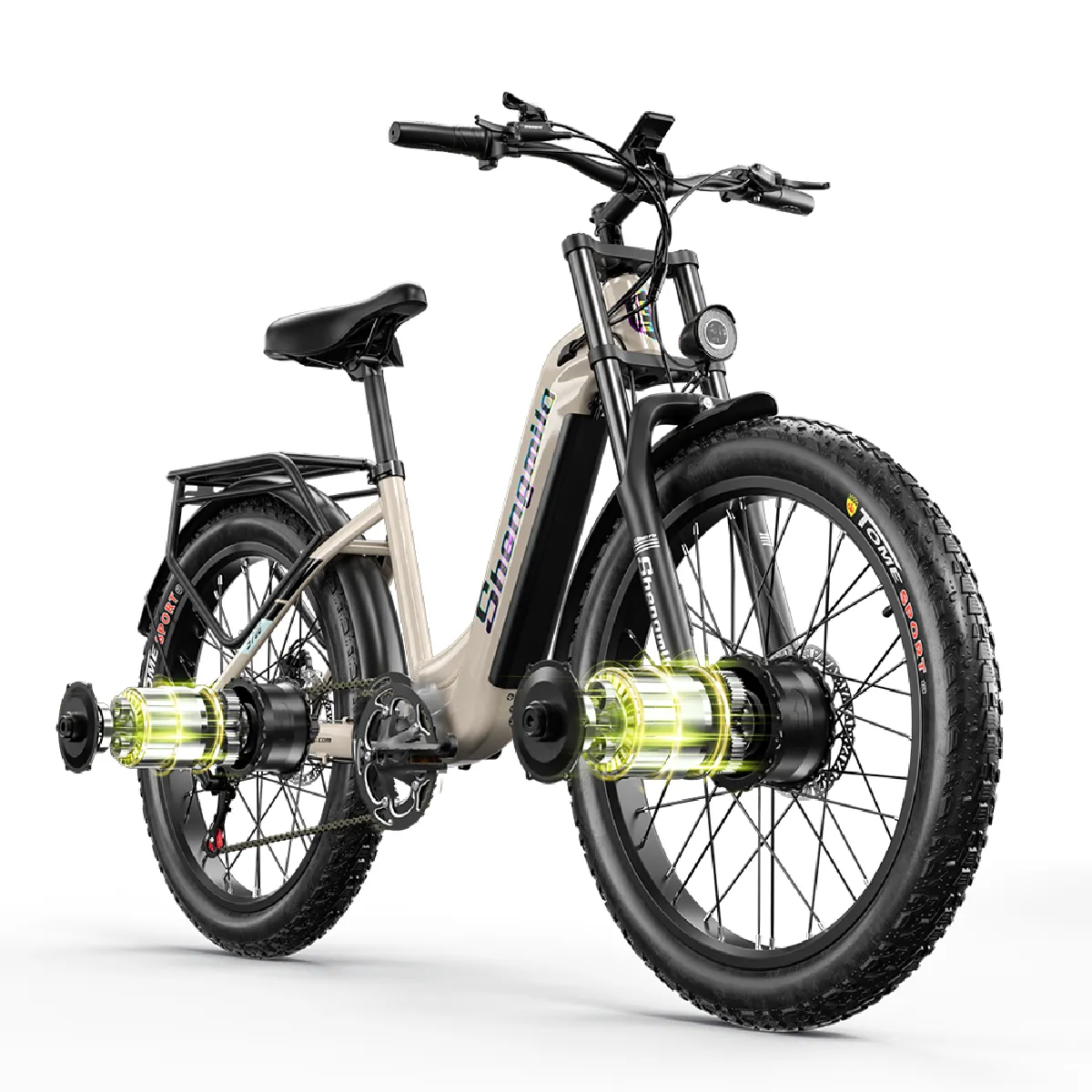 Le vélo électrique Shengmilo S700 a une super puissance de 2 000 W, une autonomie de 50 à 80 km et convient à des hauteurs de 160 à 195 cm.