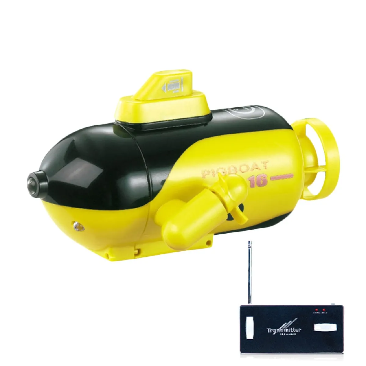 Télécommandé électrique sous-marin nucléaire bateau RC bateau imperméable à l'eau jouets cadeaux pour les enfants garçons avec lumière LED - RC Submarine