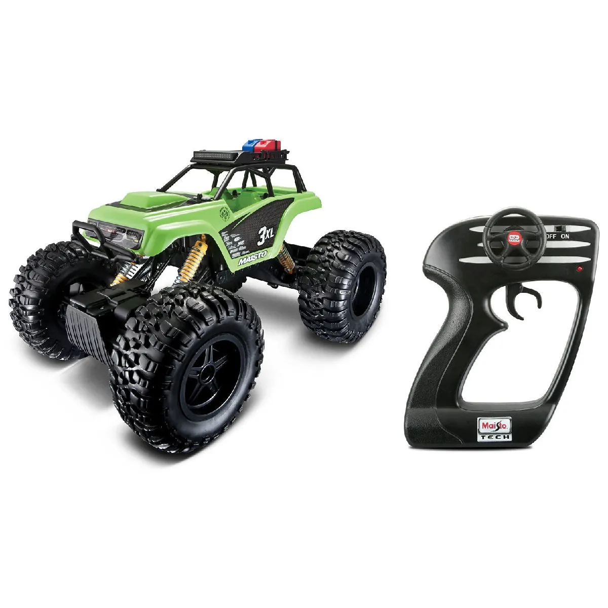 Maisto Voiture radiocommandee radiocommandee Rock Crawler 3XL