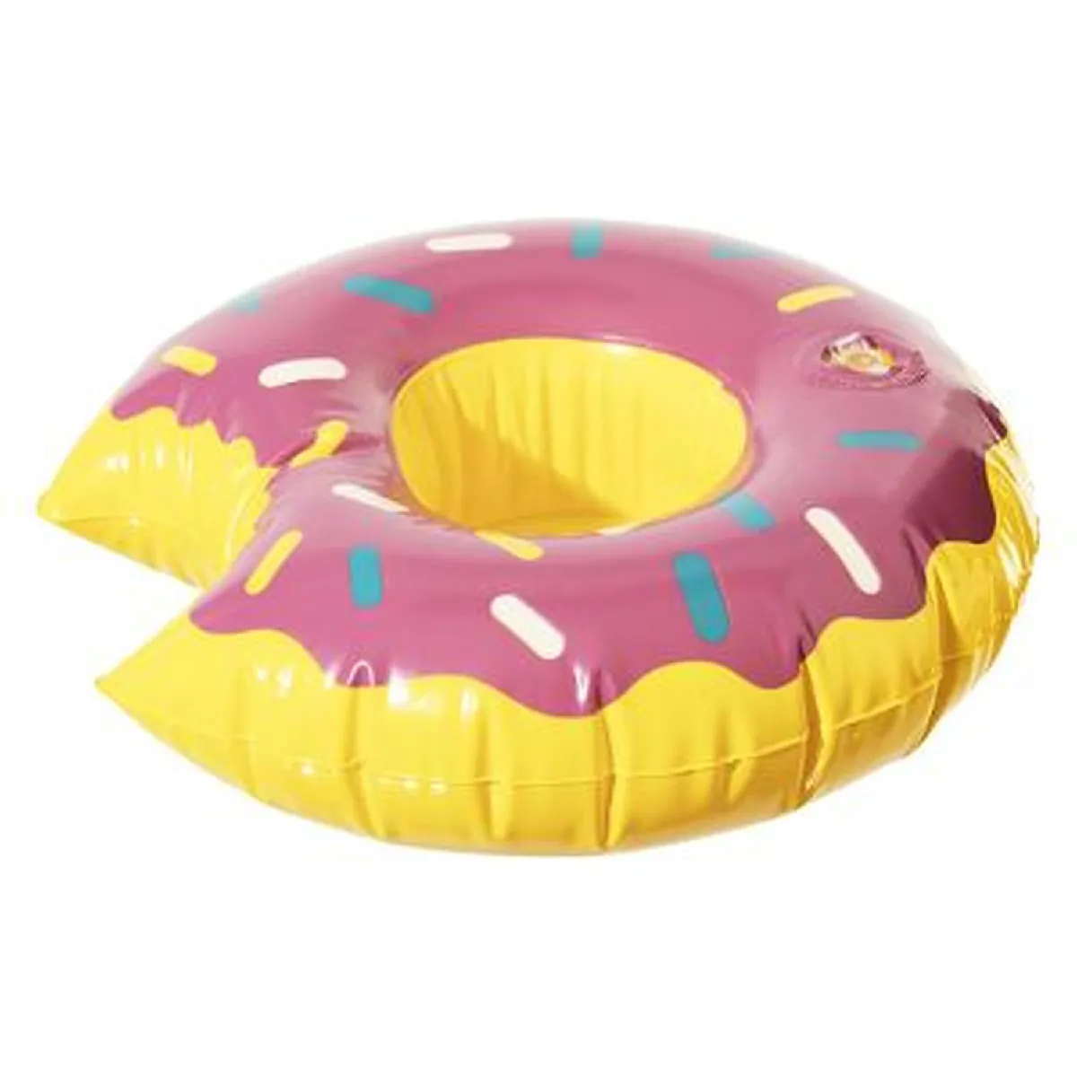 porte-gobelet-gonflable-donut-diam-17-cm-rose-3665549028075