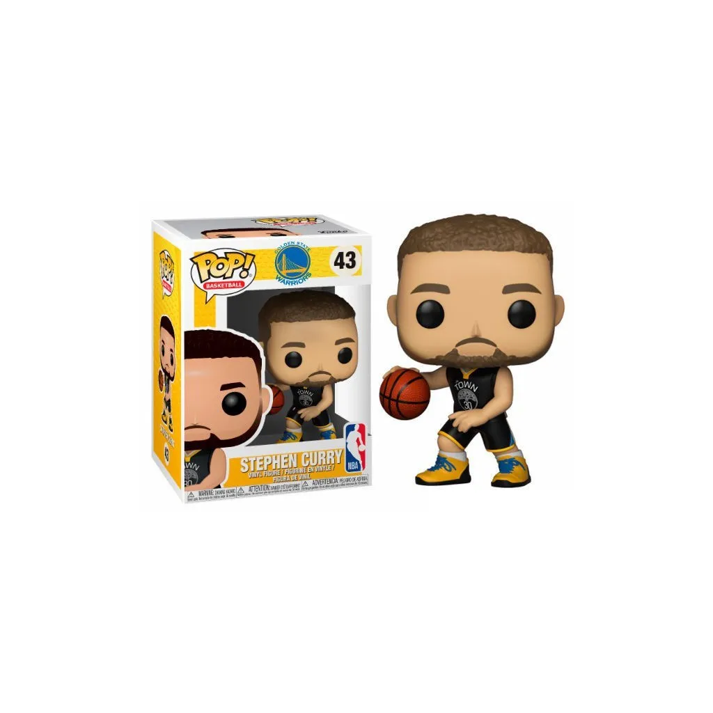 Figurine POP! Funko NBA Stephen Curry - Sports et Divertissement
