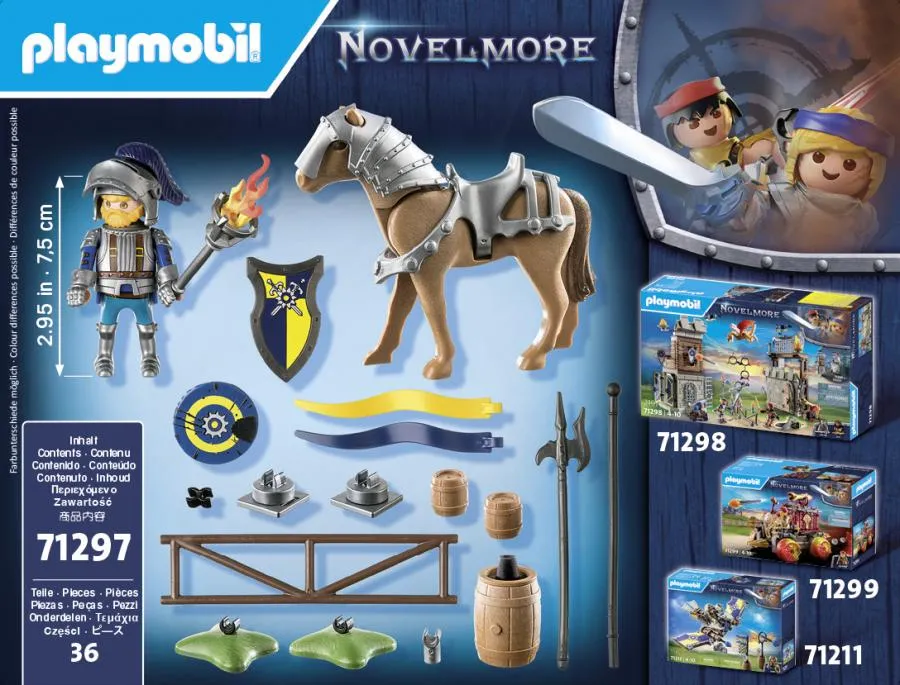 Personnage Playmobil Roi N°4 Chevalier Château - Occasion Bon état - Vintage