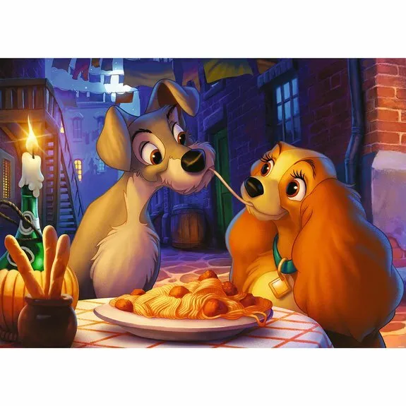 Ravensburger puzzle Disney La Belle et le Clochard - 1000 pièces ...