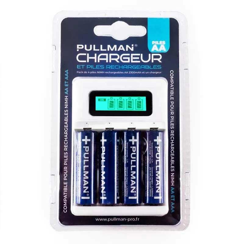 Chargeur De Piles Carrefour - Multiples (AA, AAA, 9V) - Secteur D'occasion