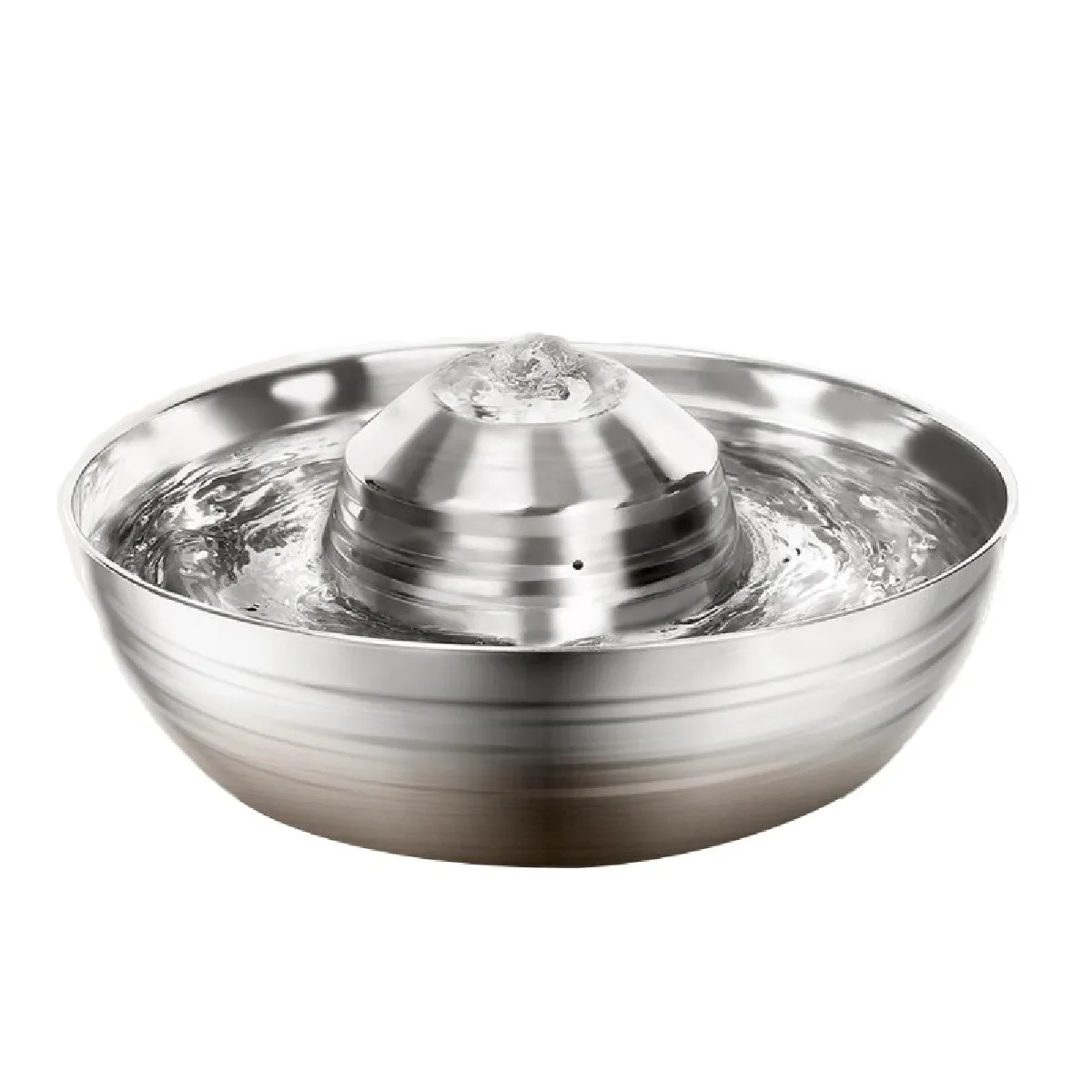 Comparer les prix de Fontaine pour chat en acier inoxydable - Argent