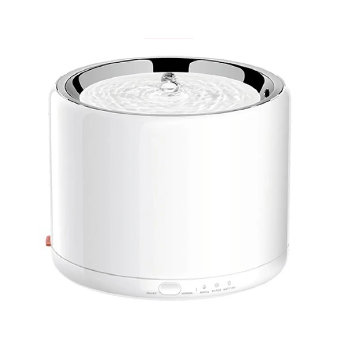 Meilleurs prix pour Fontaine pour chat acier inoxydable 1.35L fontaine automatique pour animaux domestiques avec pompe d'arrêt automatique à LED distributeur d'eau pour chat   Fournitures d'arrosage pour l'alimentation des chats