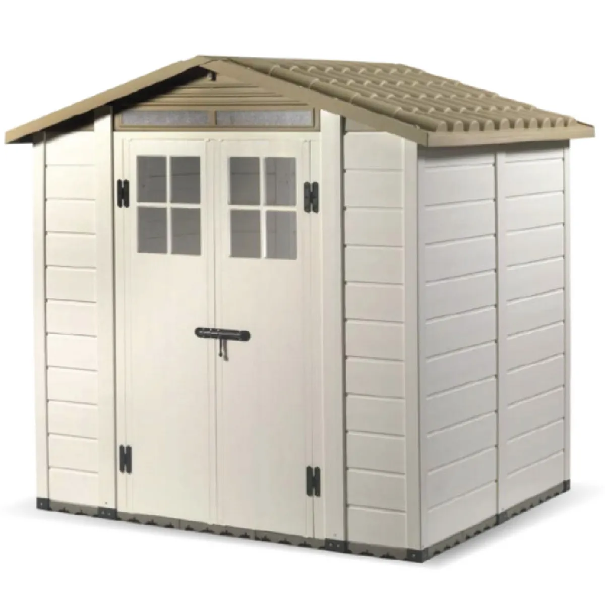 Abri de jardin en résine 22MM 3 98 m² HABRITA - vue 2