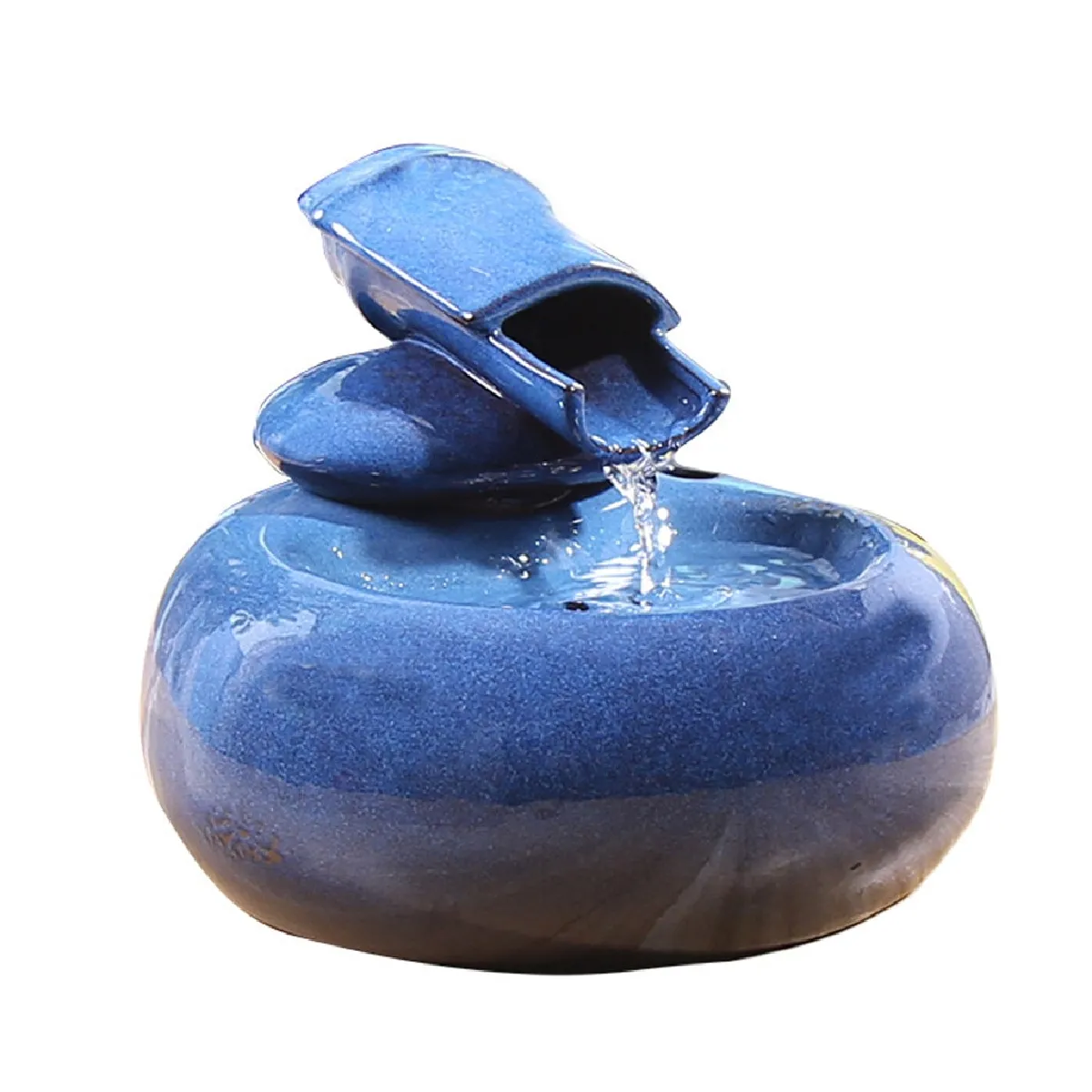 Fontaine pour chat électrique - Bleu