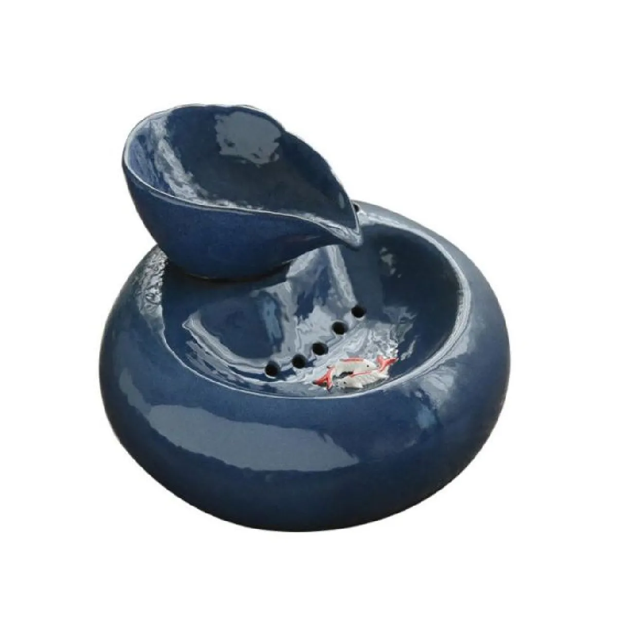 Meilleurs prix pour Fontaine à eau en céramique intelligente pour chat Fontaine à eau à circulation automatique Évier à fontaine en PET