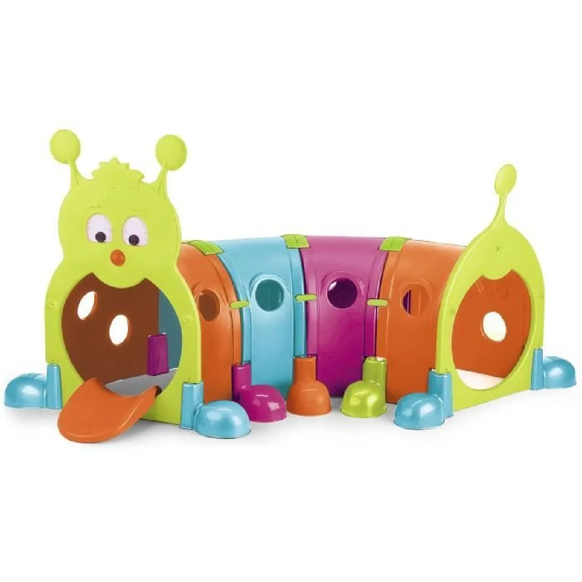 Feber aire de jeu tunnel chenille - multicolore