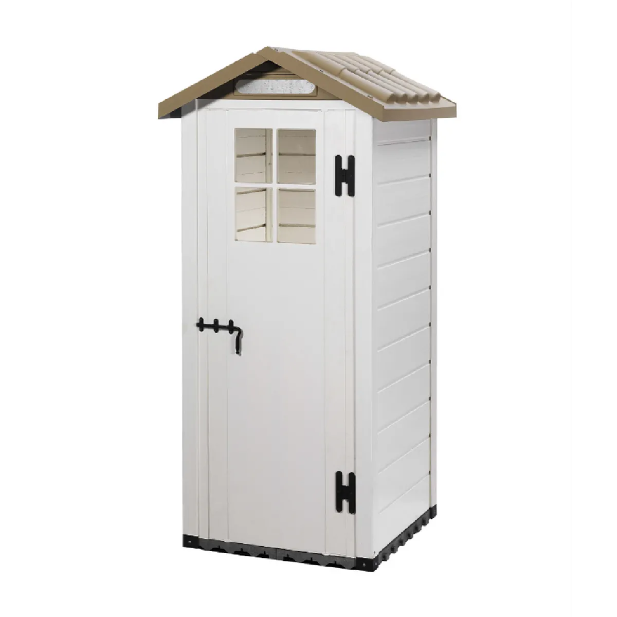 Abri de jardin mural en résine 22 mm 0.93m² - vue 2