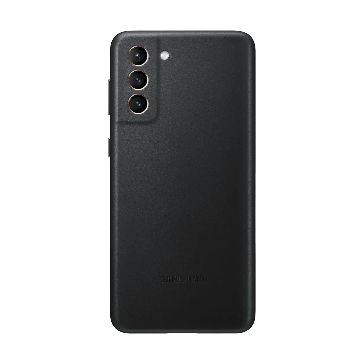 Coque en Cuir pour Samsung G S21+ 5G Noir