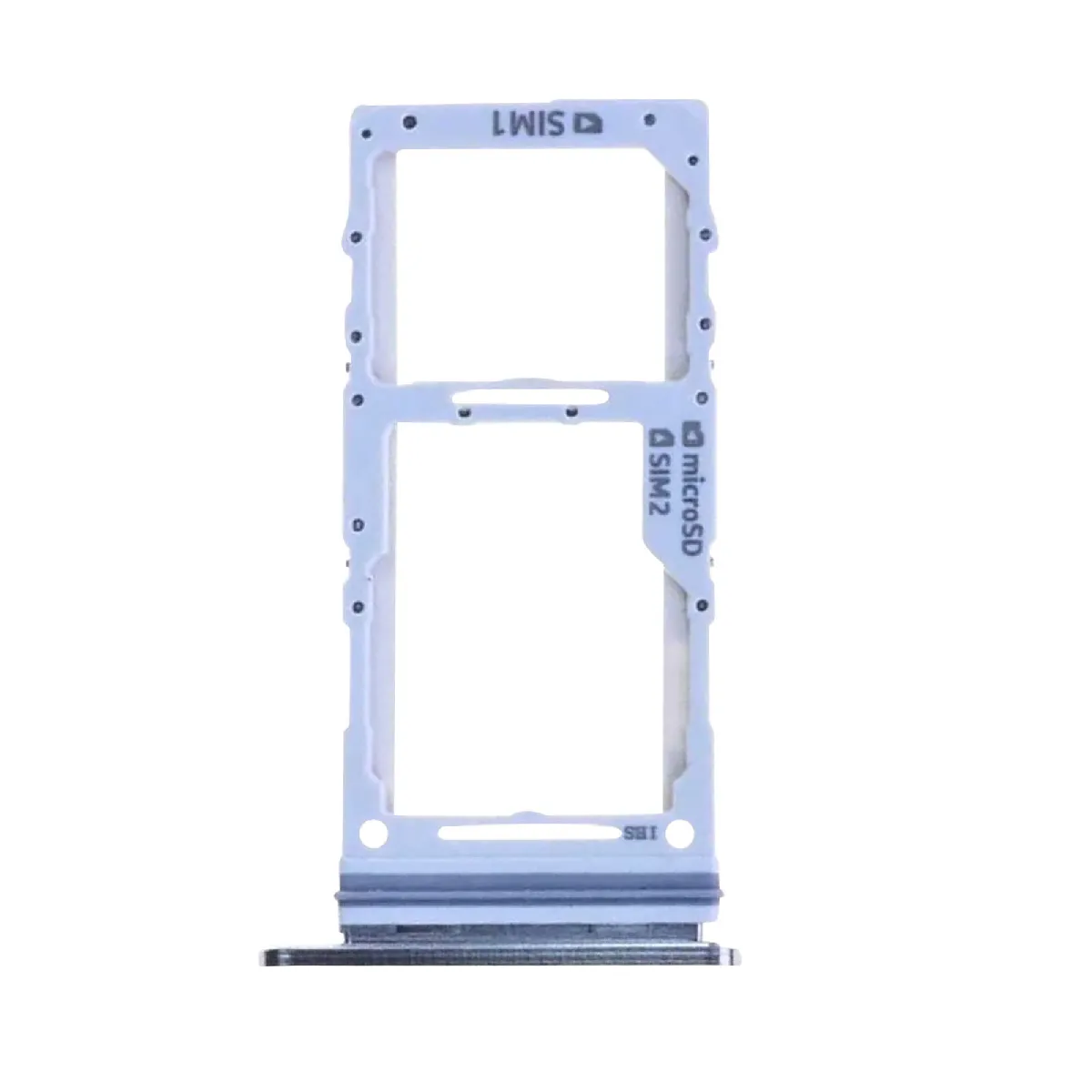 Avizar Blanc Clappio Tiroir Carte Sim Pour Samsung Galaxy Note 10 Plus