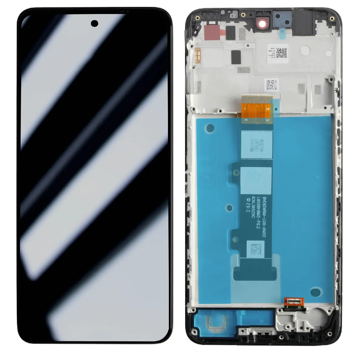 Écran Original Motorola G22 LCD + Vitre Tactile avec châssis Neuf - vue 4