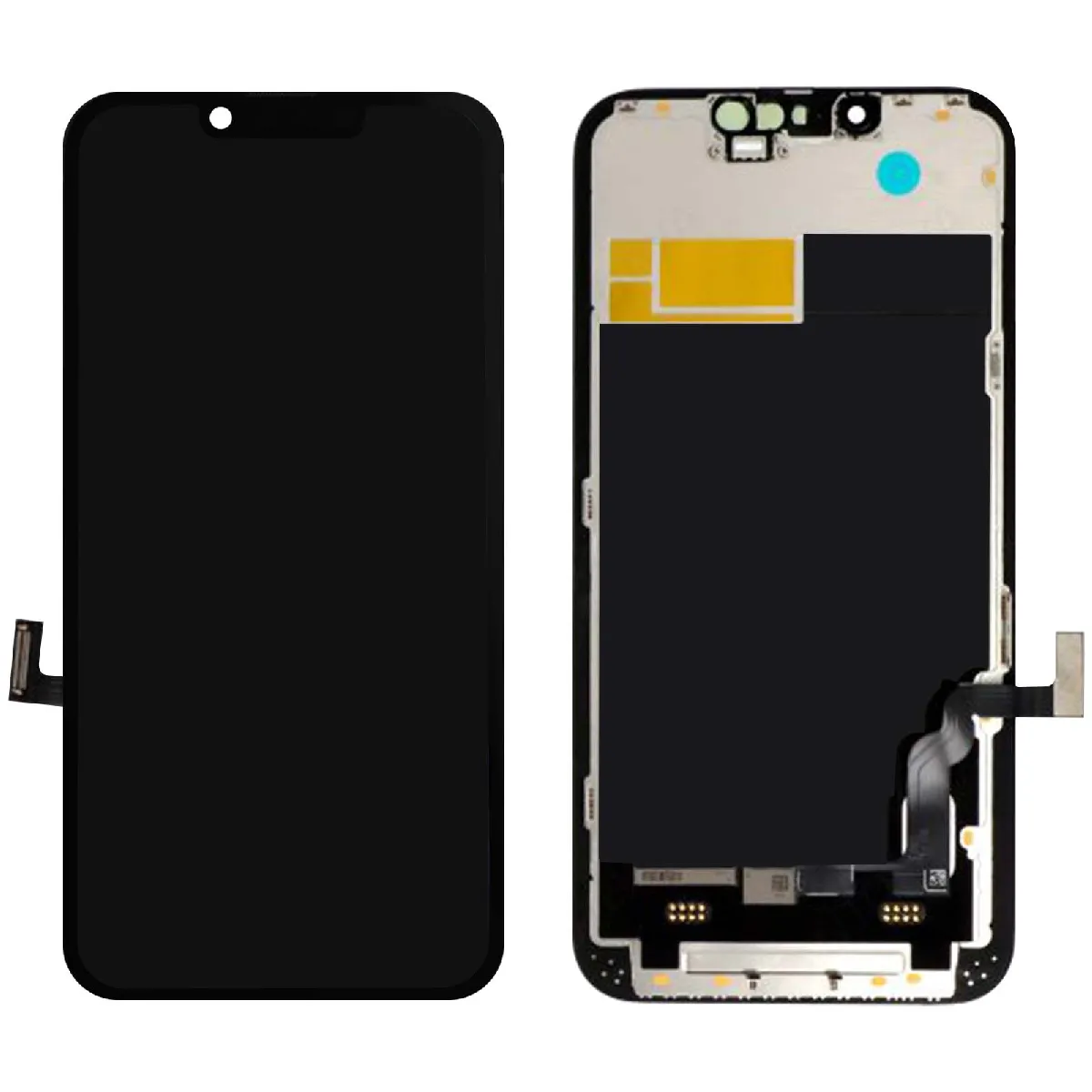 Avizar Noir Clappio Bloc Complet Pour Iphone 13 Mini Écran Lcd Vitre Tactile Compatible
