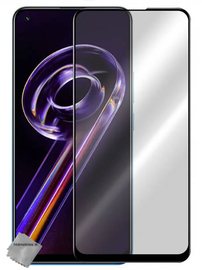 Htdmobiles Noir Film De Protection En Verre Trempé Incurvé