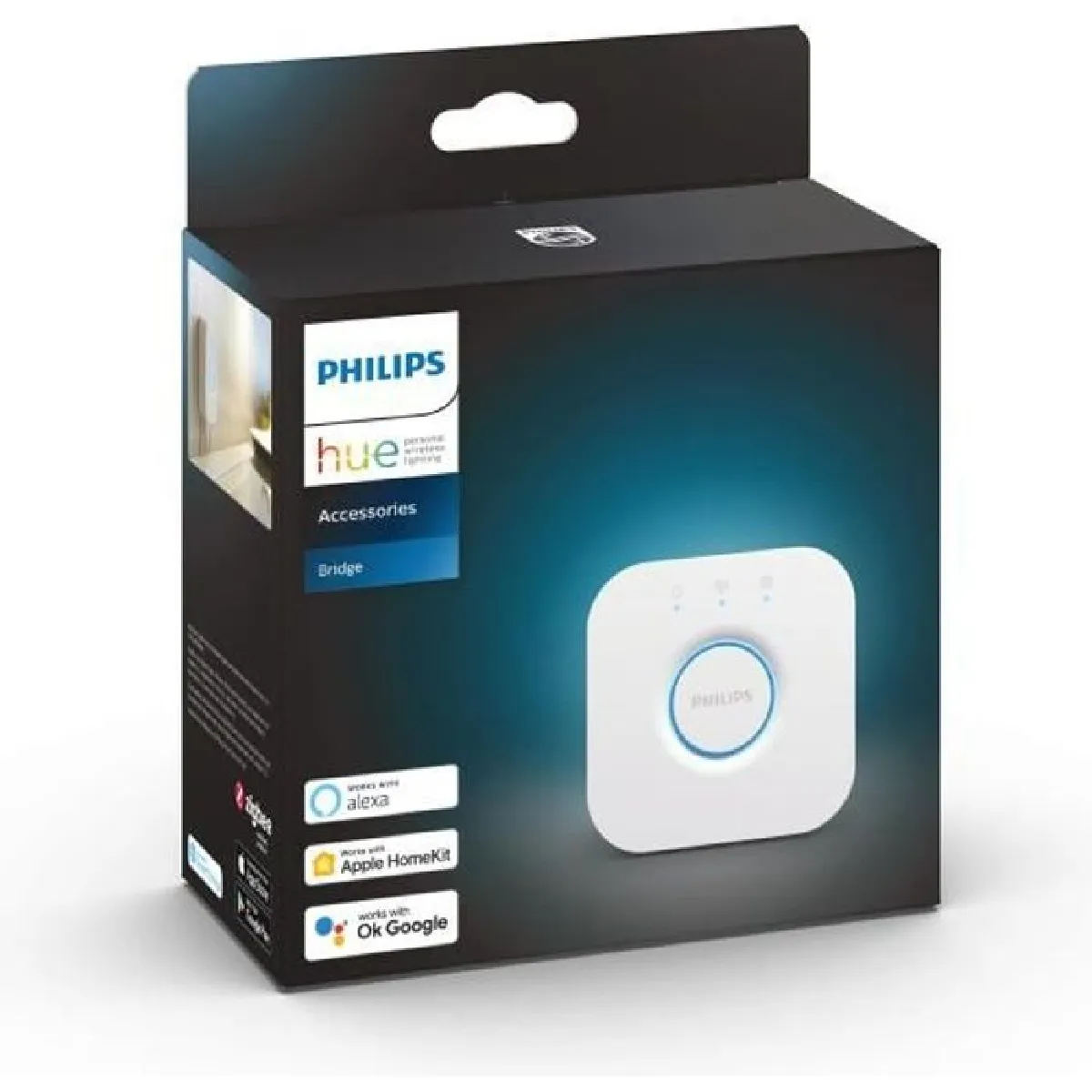Philips Hue Bridge - Pont pour les lampes connectées Philips Hue Philips Hue Bridge - Pont pour les lampes connectées Philips Hue