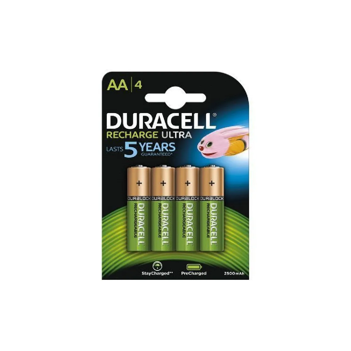 Duracell piles rechargeables aaa 750 mah lot de 4 piles - vue 7