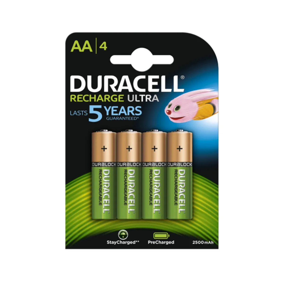 Duracell piles rechargeables aaa 750 mah lot de 4 piles - vue 6