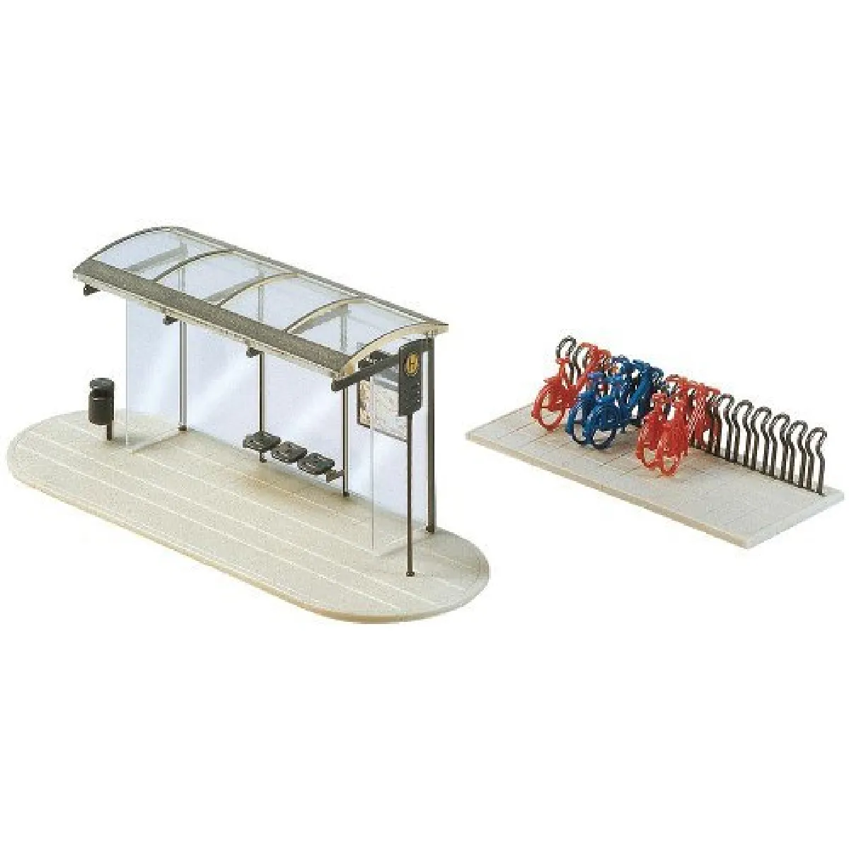 Faller - Maquette de Gare Ferroviaire - Kit N - 272543 - Image 4