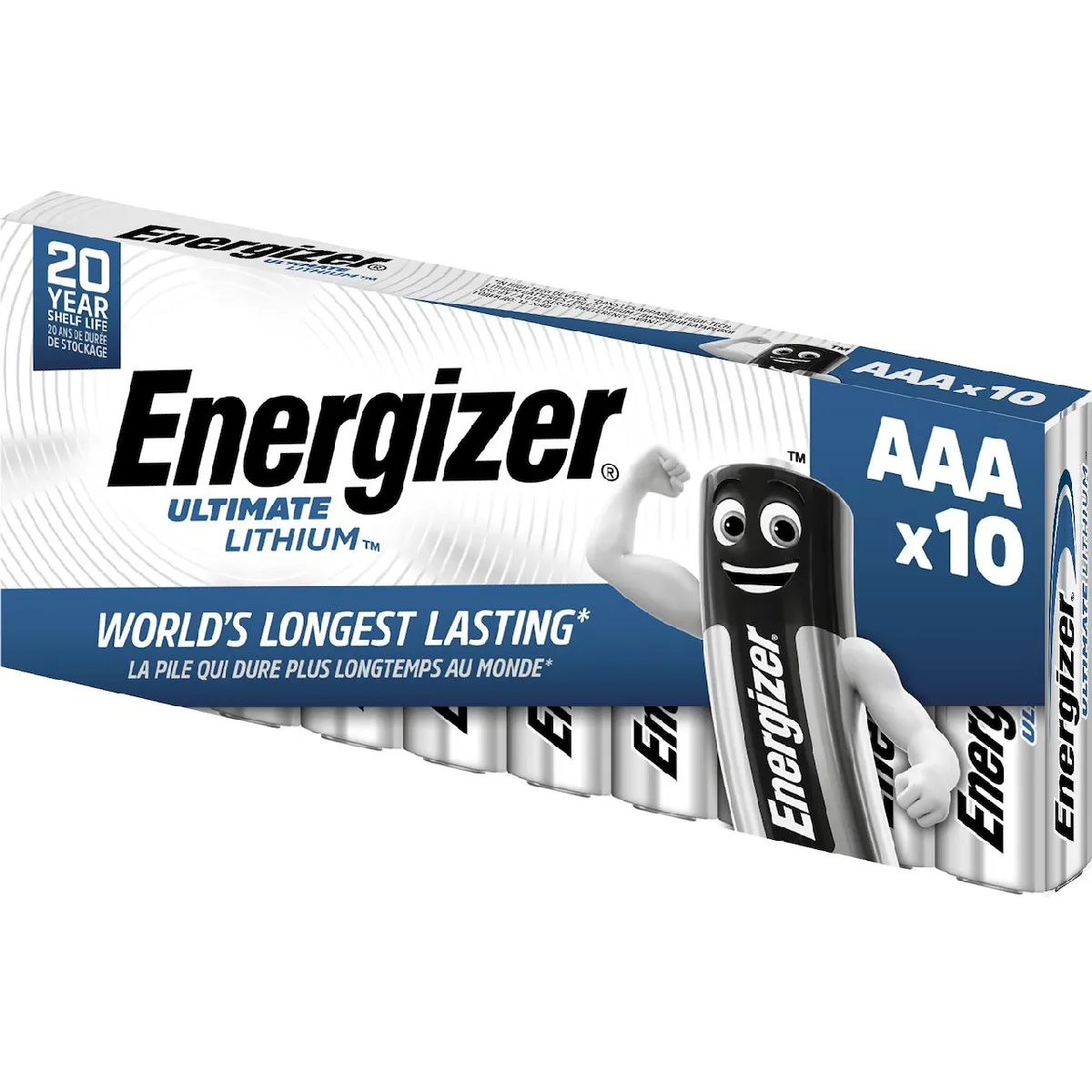 Energizer pile lithium ultimate - aaa - boite de 10 - 343533