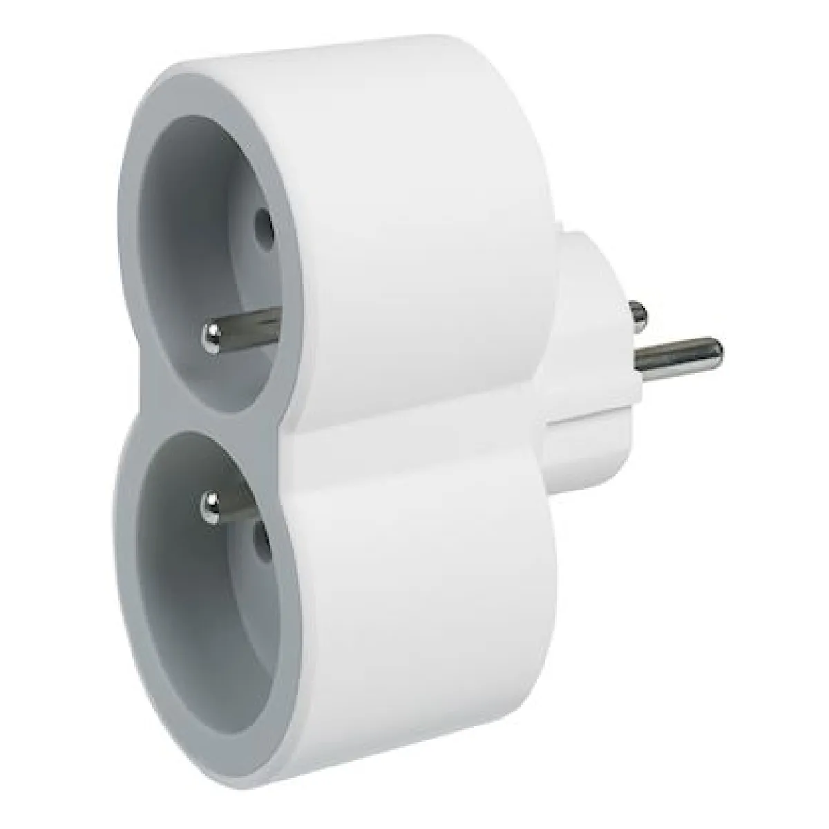 LEGRAND - Multiprise Murale Compacte - 2 Prises - Blanc - Image 3