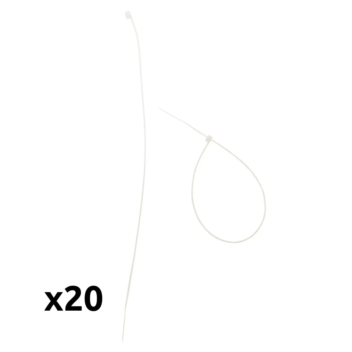 Zenitech Colliers De Câblage - Lot De 20