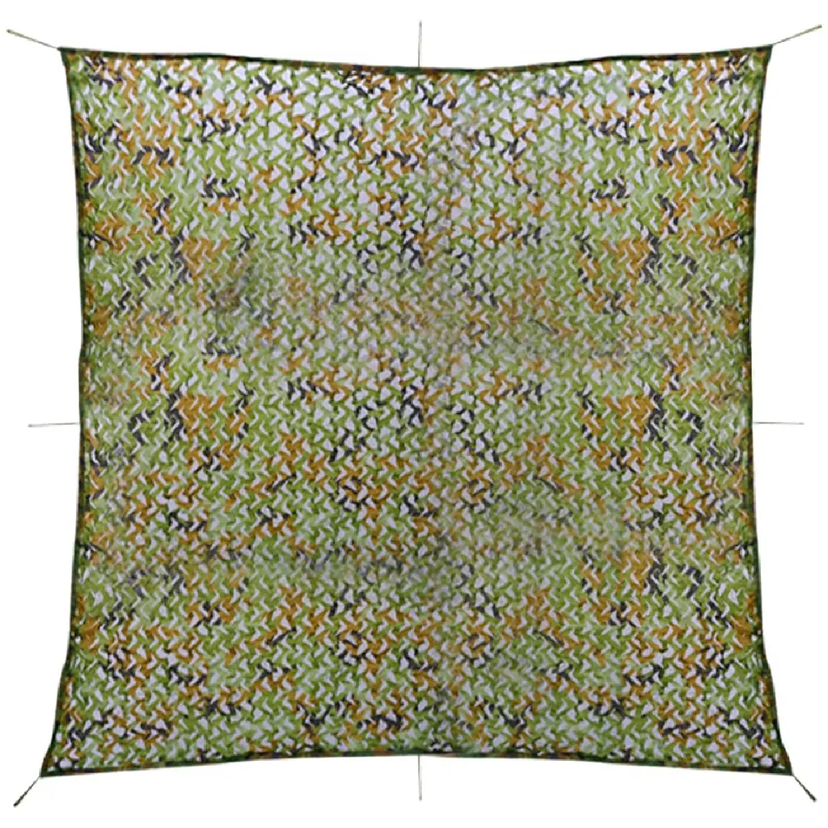 Vidaxl Multicolore Filet De Camouflage Avec Sac De Rangement 4 X 4 M - Image 3