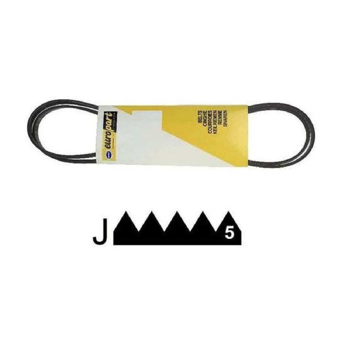 Brandt Courroie poly V extensible