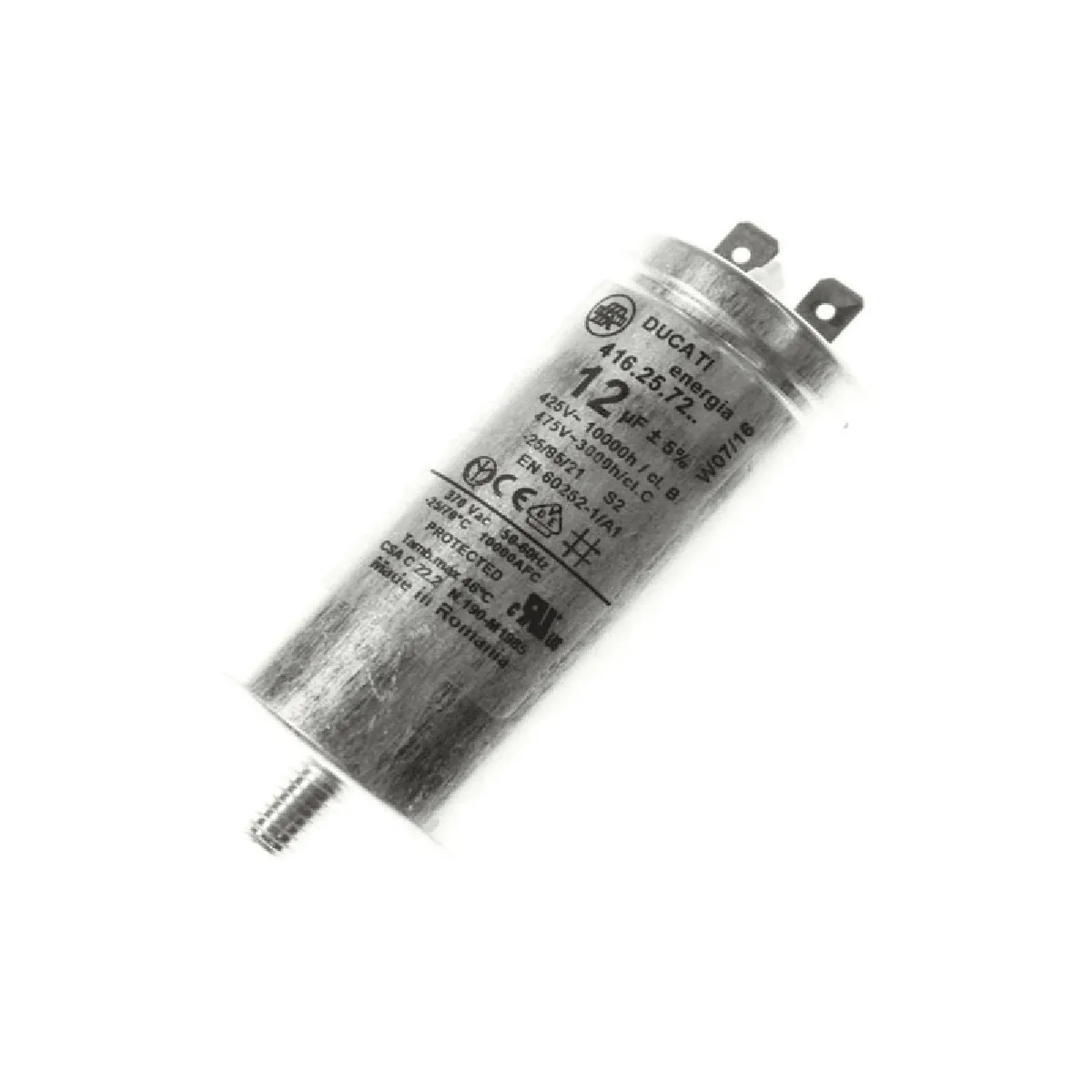 Générique Condensateur Permanent Lave-Linge 12 Μf 450 V